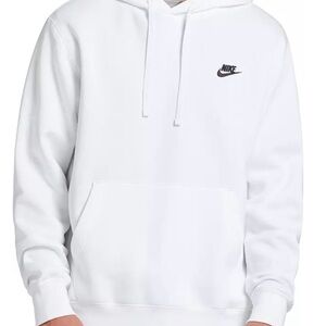 Nike Men's Classic White Hoodie